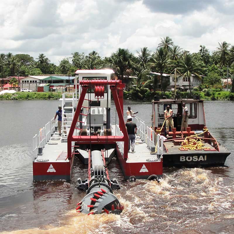 Small Dredger River Sand Dredging Machine